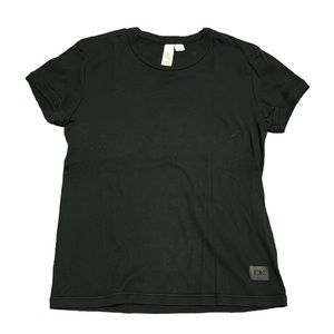 Donna Karan Intimates s/s black fitted tee. Size L. GUC